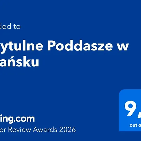 Przytulne Poddasze W Gdansku *